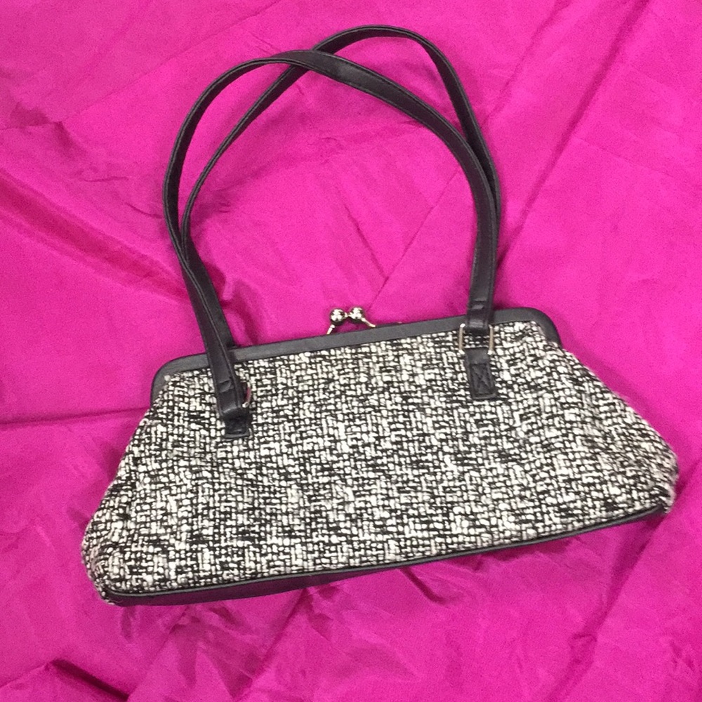 Black And White Purse